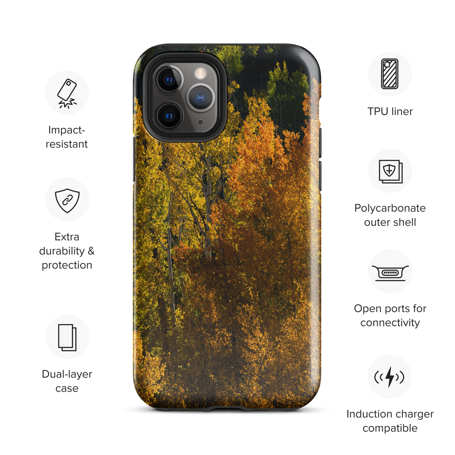 Aspens in the Fall Tough Case for iPhone®