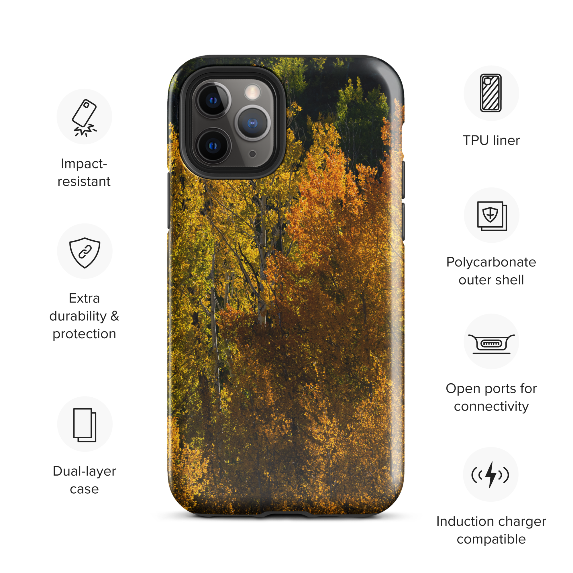 Aspens in the Fall Tough Case for iPhone®