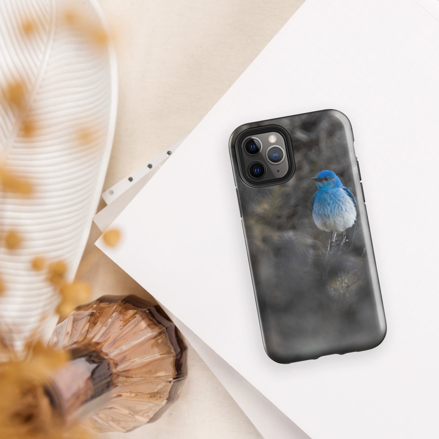 Mountain Bluebird Tough Case for iPhone®