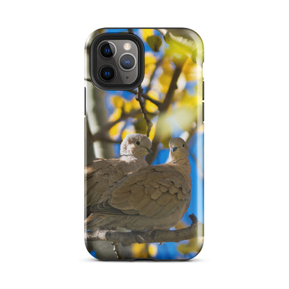 Eurasian Collared Doves Tough Case for iPhone®