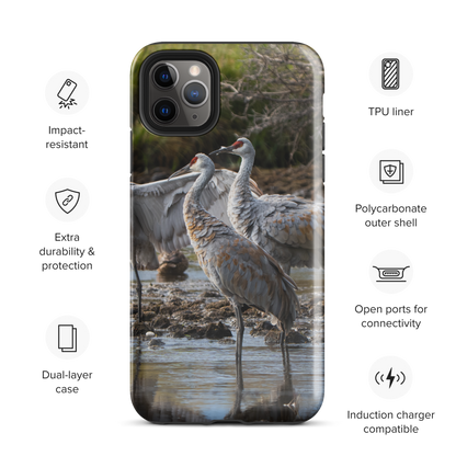 iPhone Cover &amp; Sndhill Cranes  — Carry the Wild With You