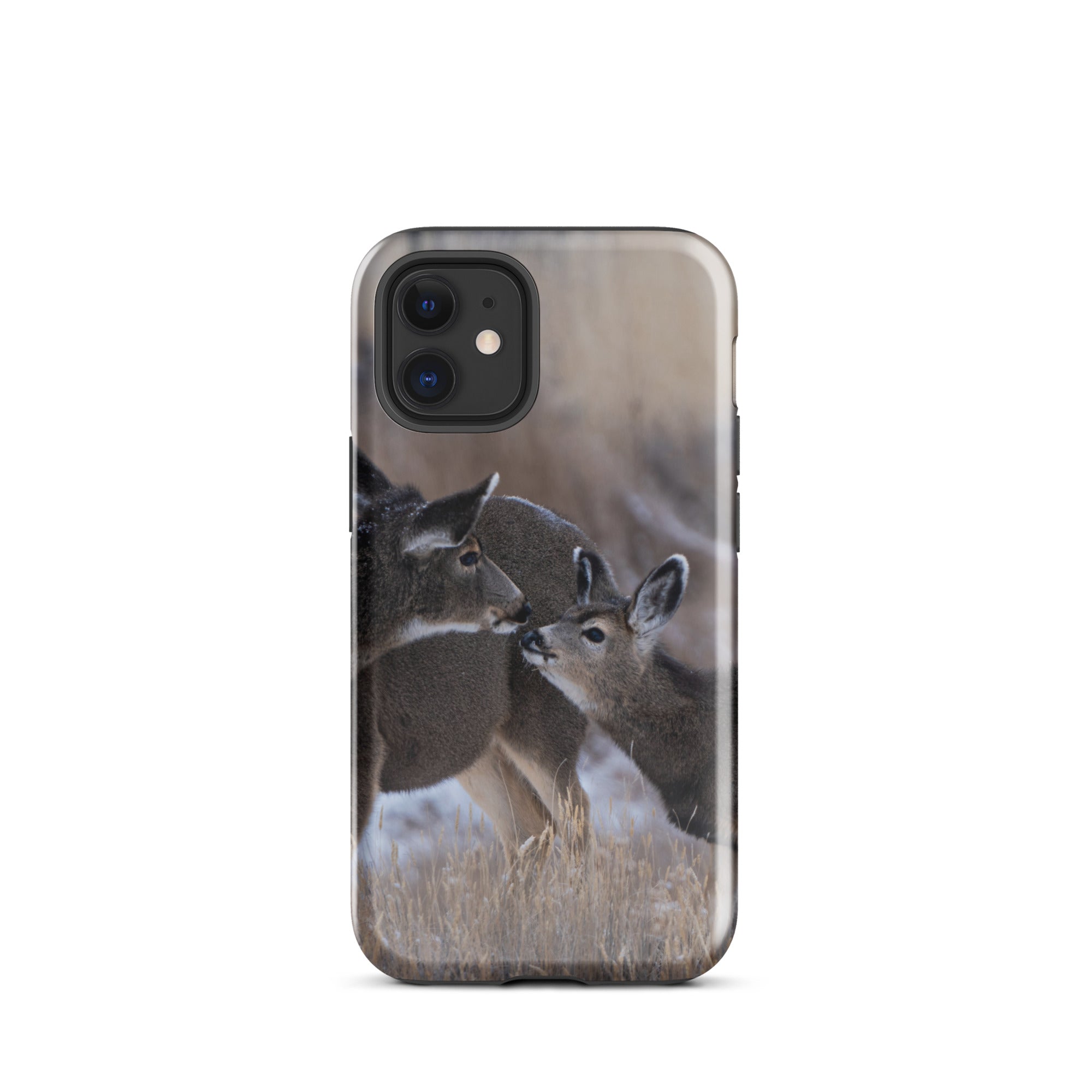 Mamma Deer Kissing Baby Deer Tough Case for iPhone®