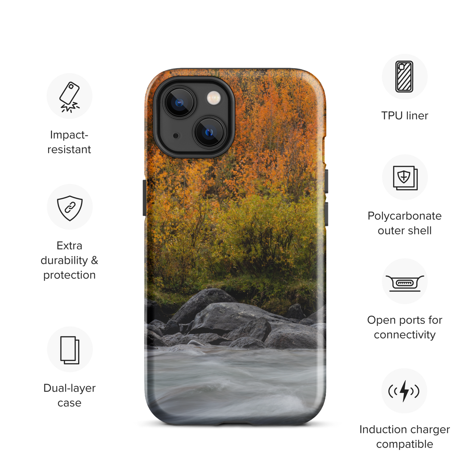 Green River in the Fall Tough Case for iPhone®