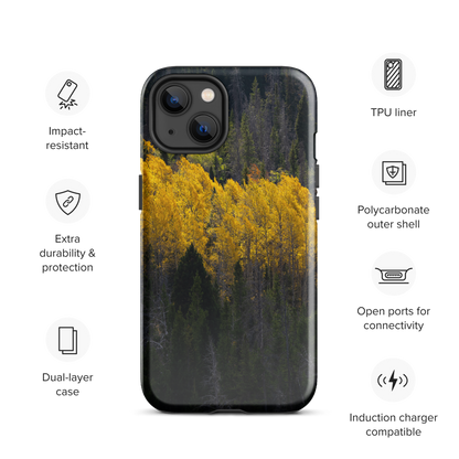 Beautiful Aspen Trees in the Fall Tough Case for iPhone®