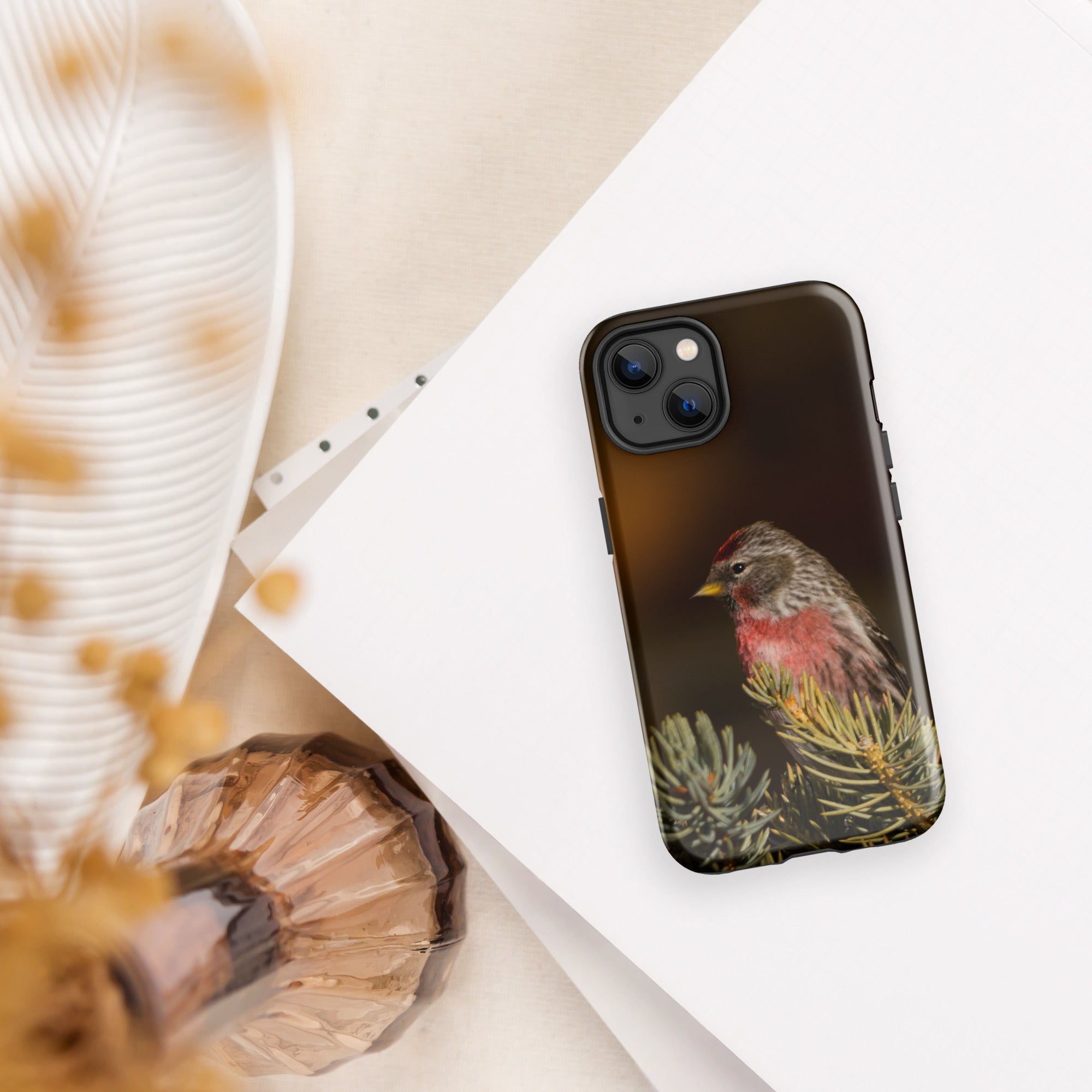 Common Redpoll Tough Case for iPhone®