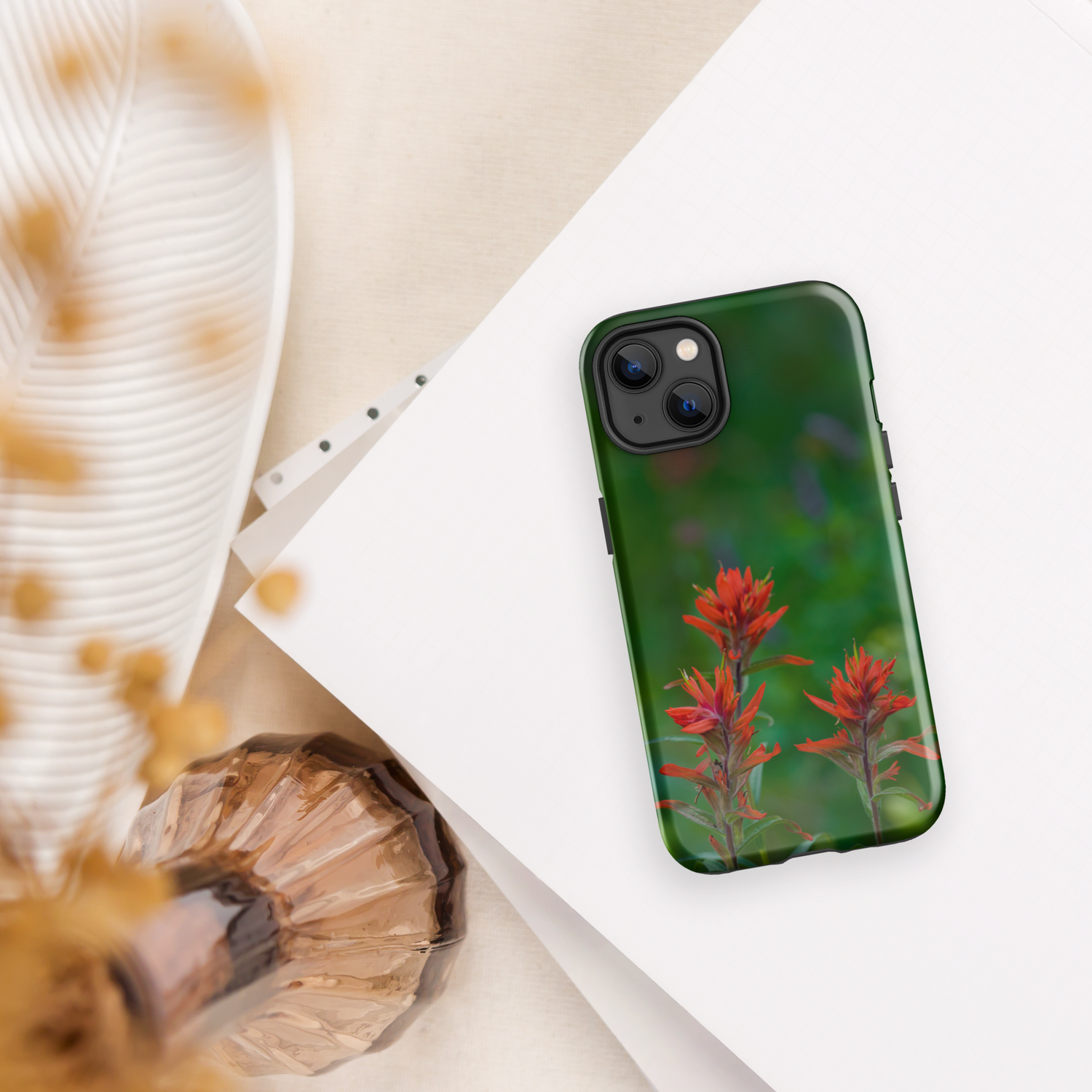 Indian Paint Brush Tough Case for iPhone®