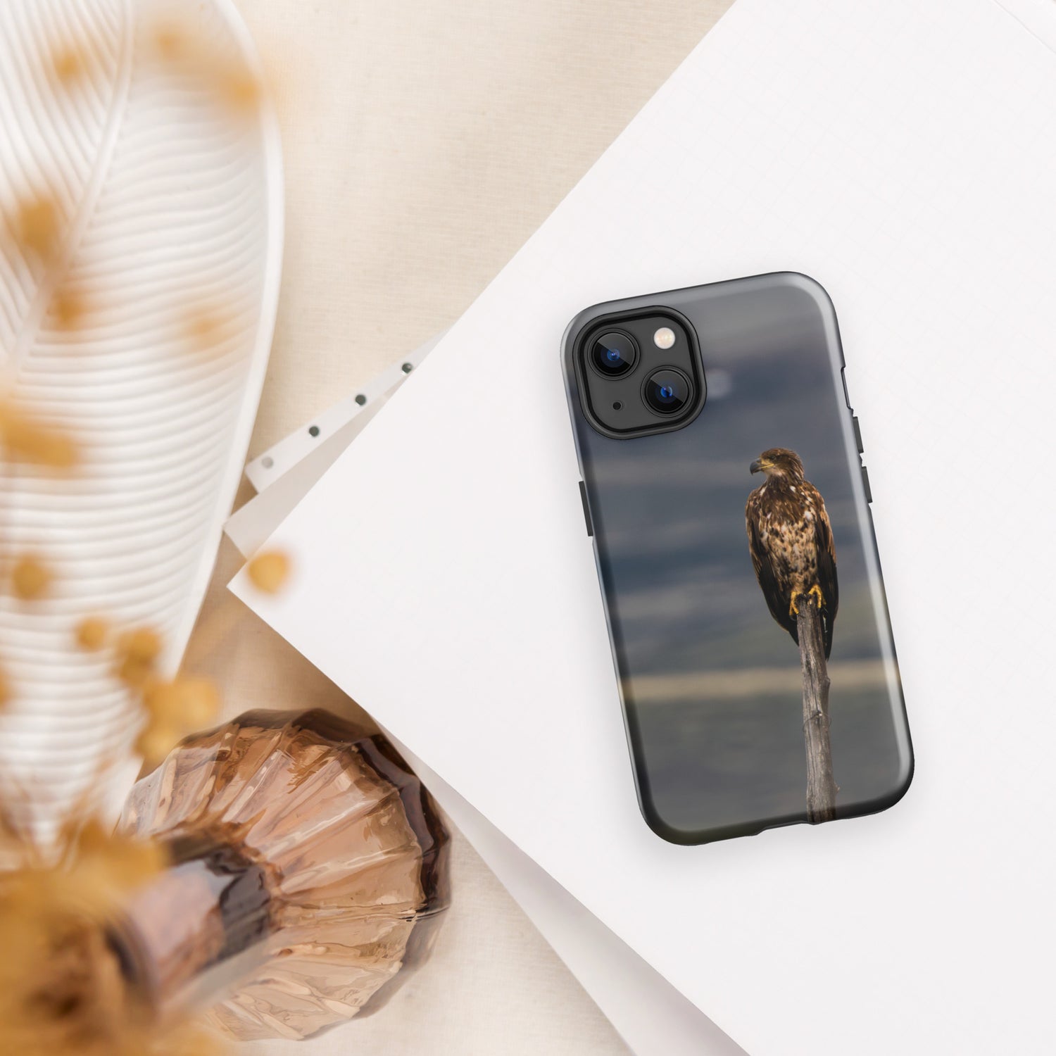 Young Bold Eagle Tough Case for iPhone®