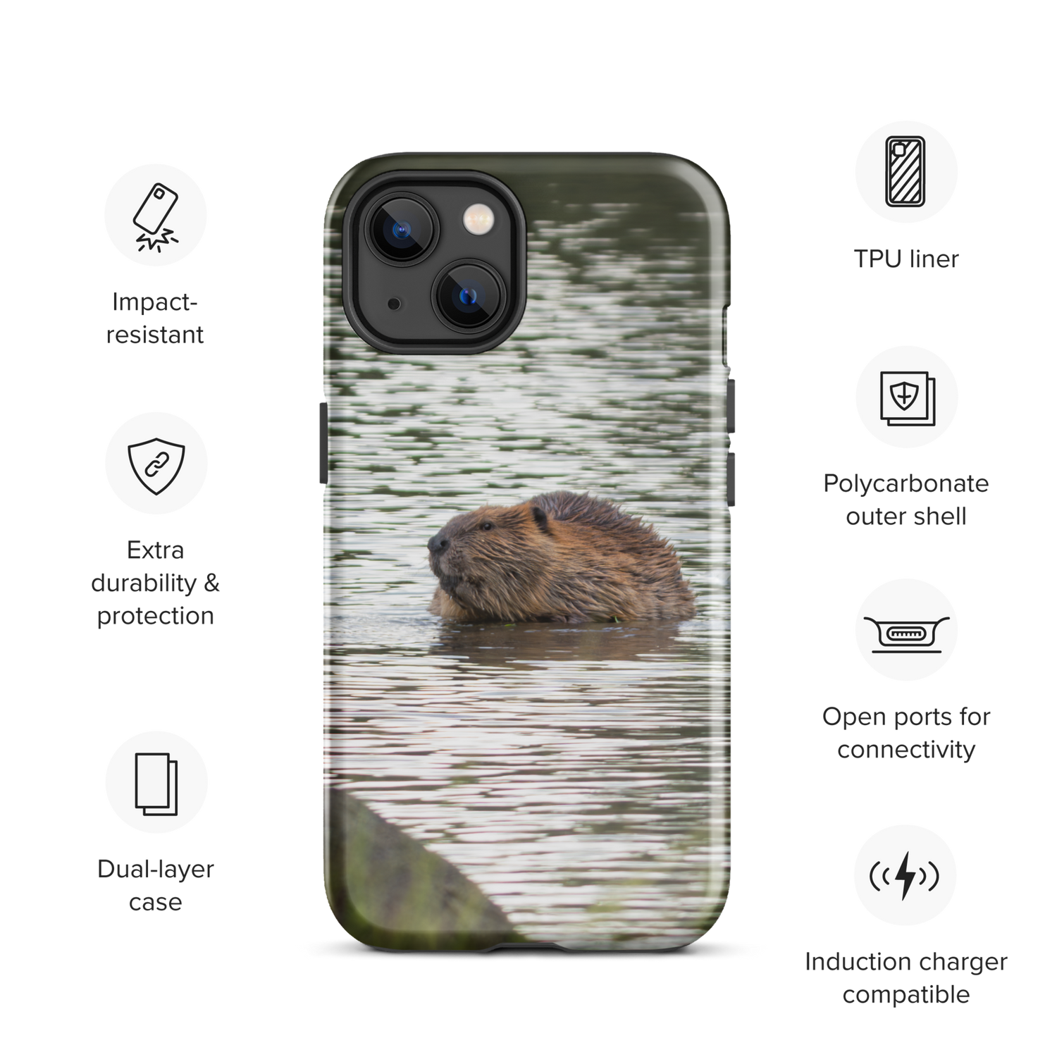 Beaver Tough Case for iPhone®