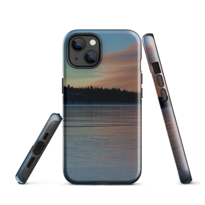 :Winter Light at New Fork Lake: Protect Your iPhone with a Touch of Frosted Beauty