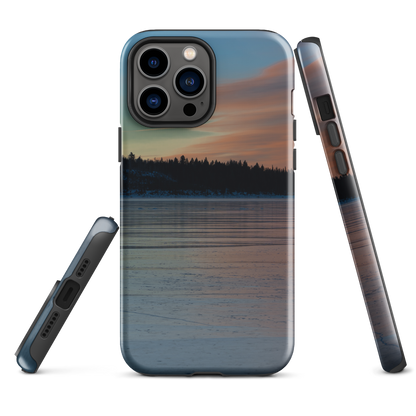 :Winter Light at New Fork Lake: Protect Your iPhone with a Touch of Frosted Beauty