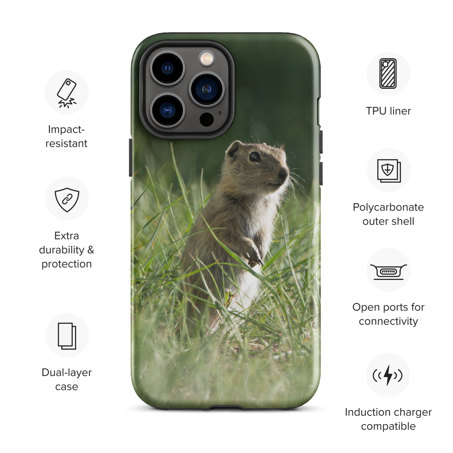 iPhone Cover and Wyoming Ground Squirrel