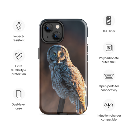 iPhone Cover and First Light Owl