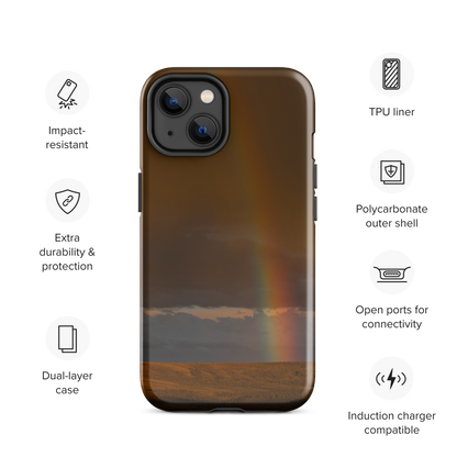 iPhone Cover and Rainbow — A Promise in the Sky