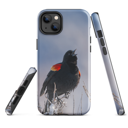 Red-winged Blackbird Return iPhone Cover