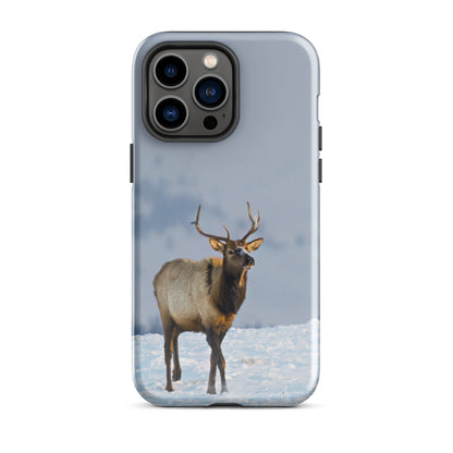 Elk in the Winter Tough Case for iPhone®