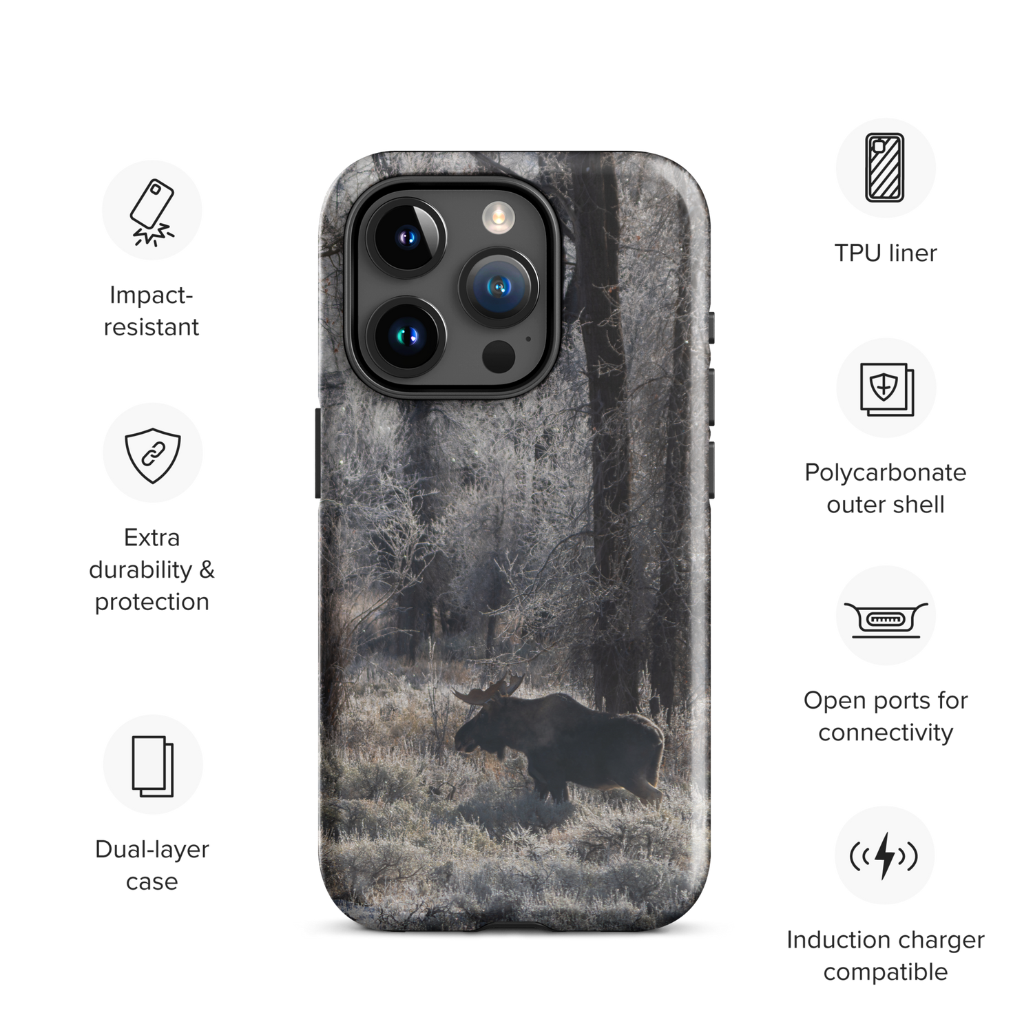 Protection That Blends In Tough Case for iPhone®