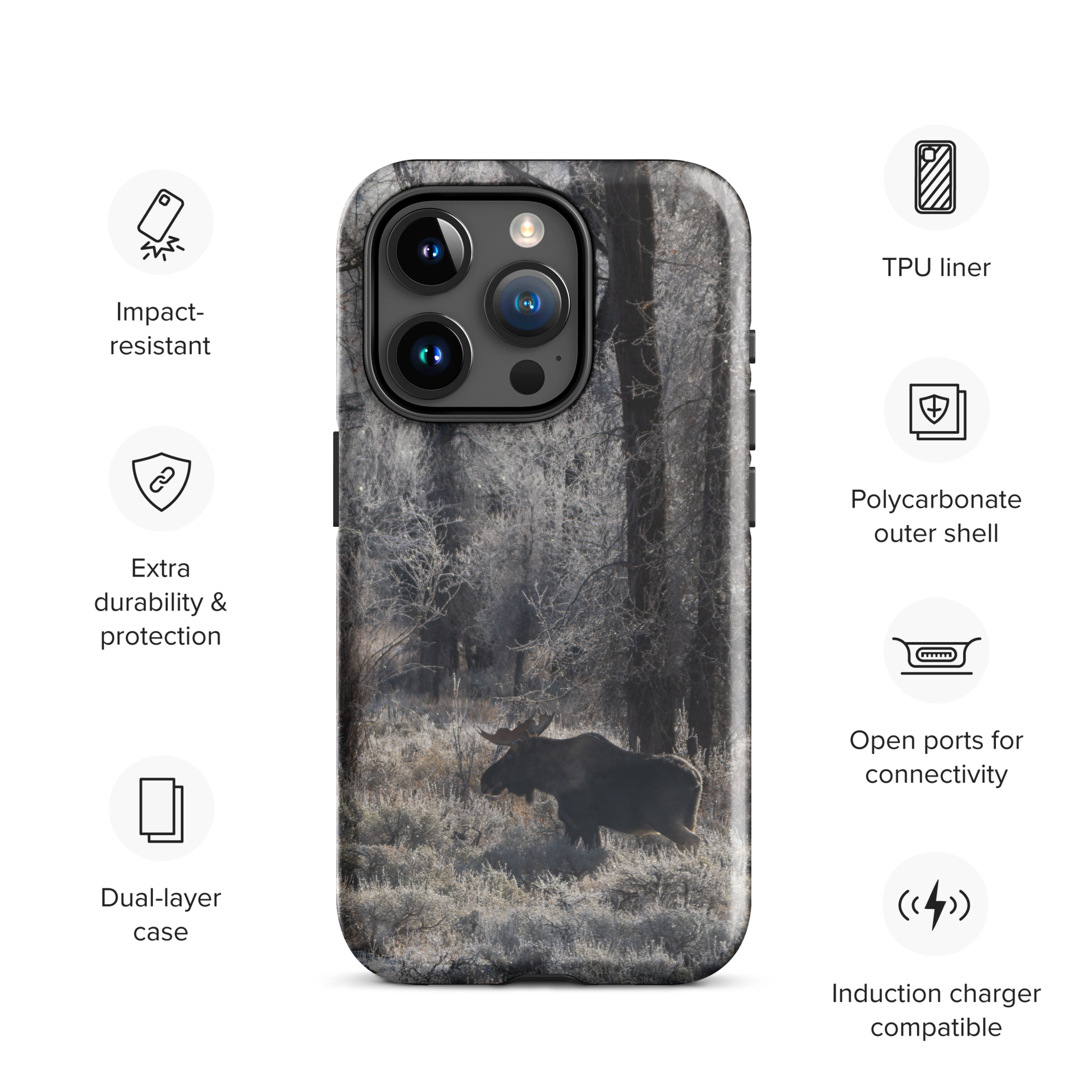 Protection That Blends In Tough Case for iPhone®