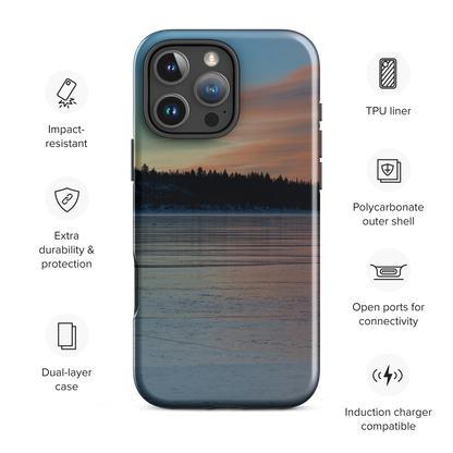 :Winter Light at New Fork Lake: Protect Your iPhone with a Touch of Frosted Beauty