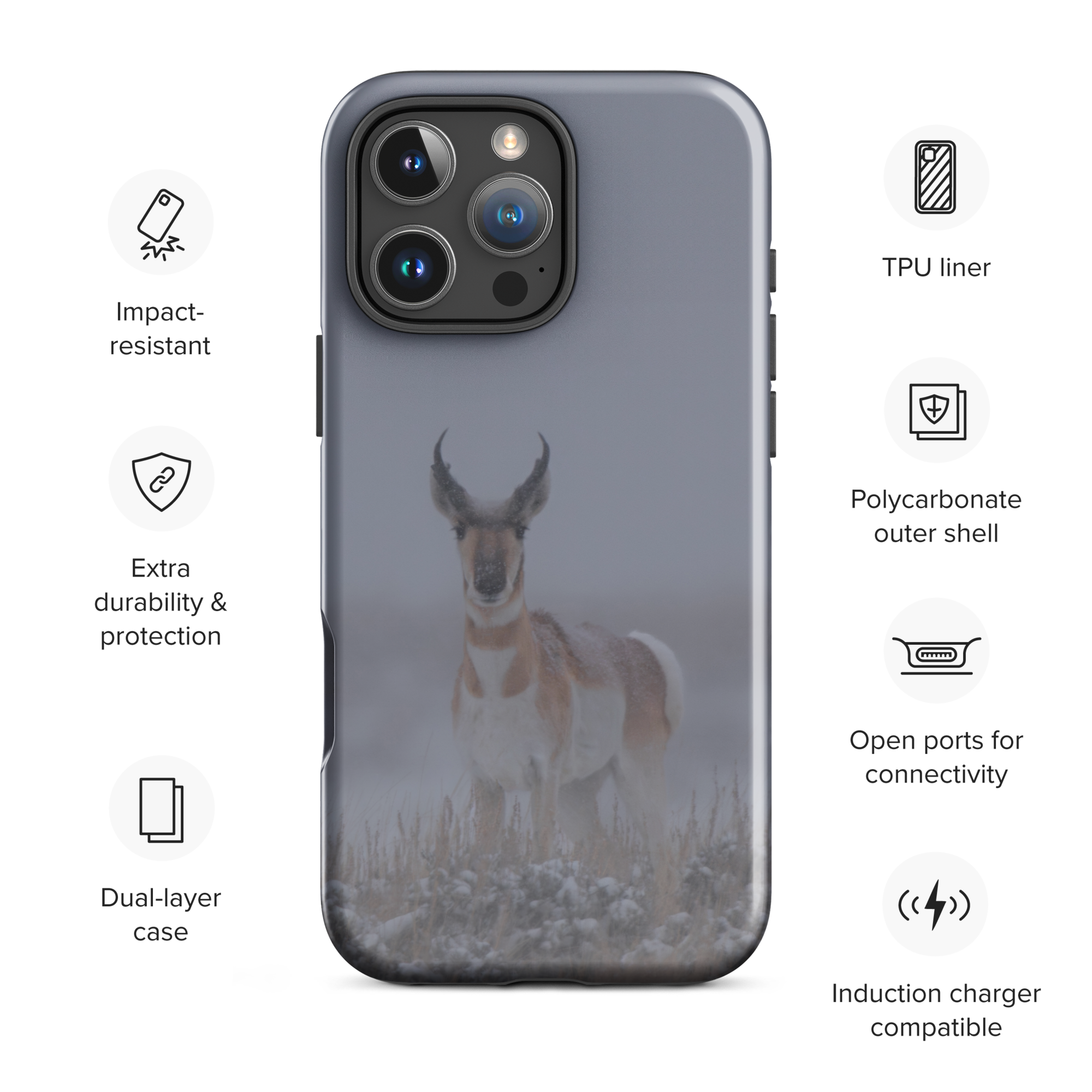 Pronghorn Pursuit: Capture the Wild, Protect Your iPhone