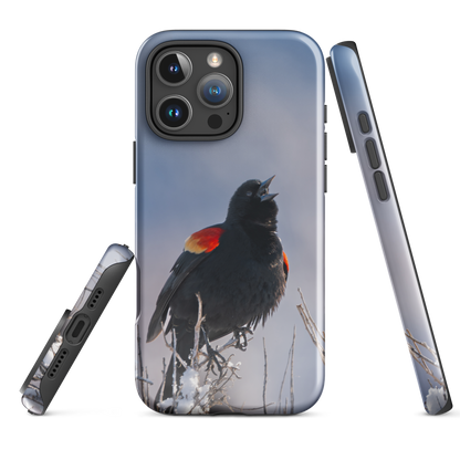 Red-winged Blackbird Return iPhone Cover