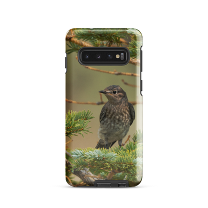 Female Mountain Bluebird Tough case for Samsung®