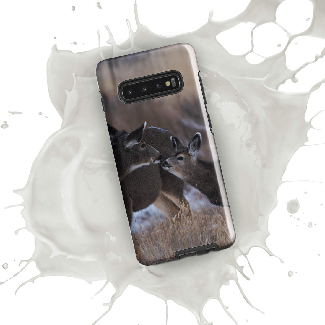 Mamma Deer Kissing Baby Deer Tough case for Samsung®