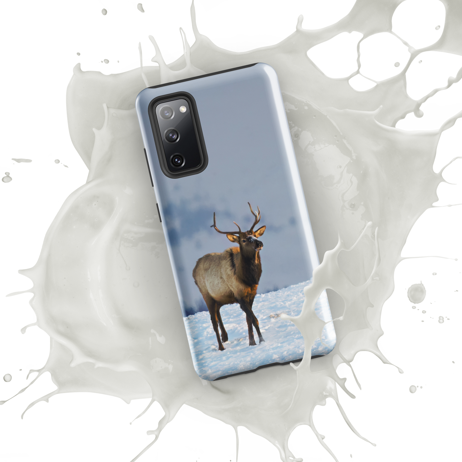 Elk in the Winter Tough case for Samsung®