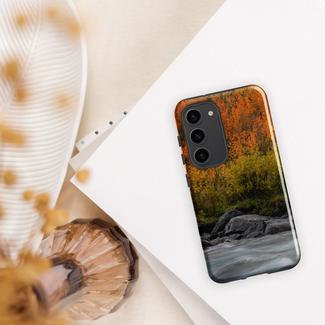 Green River in the Fall Tough case for Samsung®