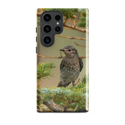 Female Mountain Bluebird Tough case for Samsung®