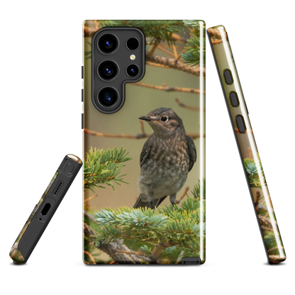 Female Mountain Bluebird Tough case for Samsung®