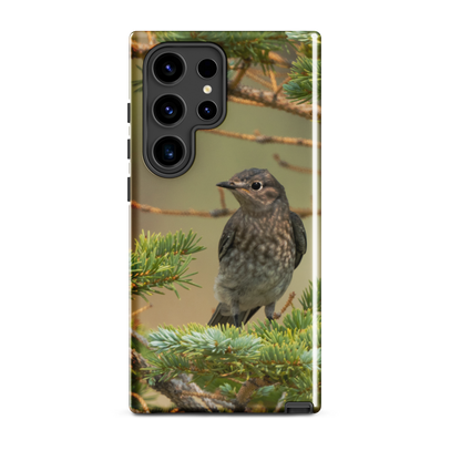 Female Mountain Bluebird Tough case for Samsung®