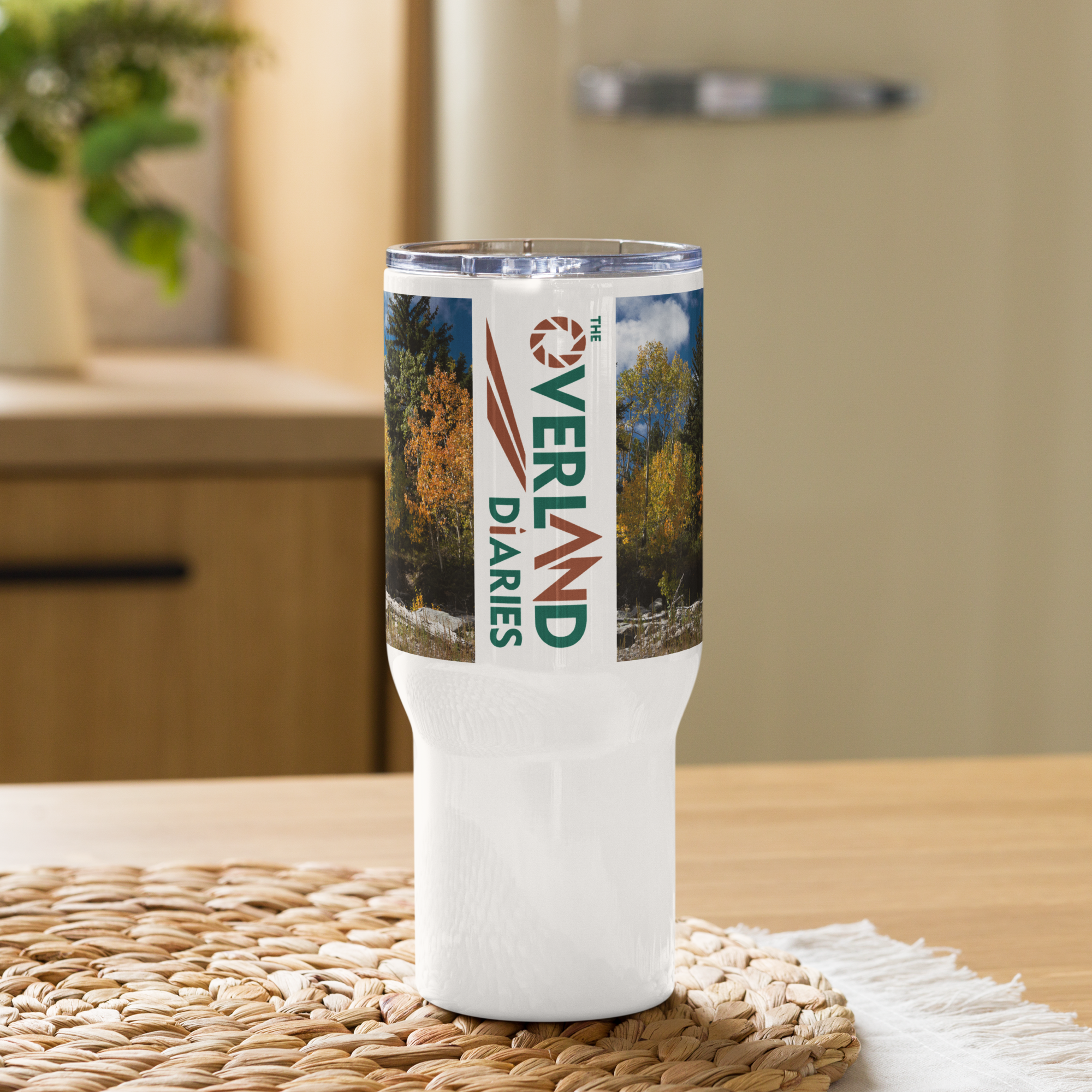 Fall in Wyoming Travel mug With a Handle