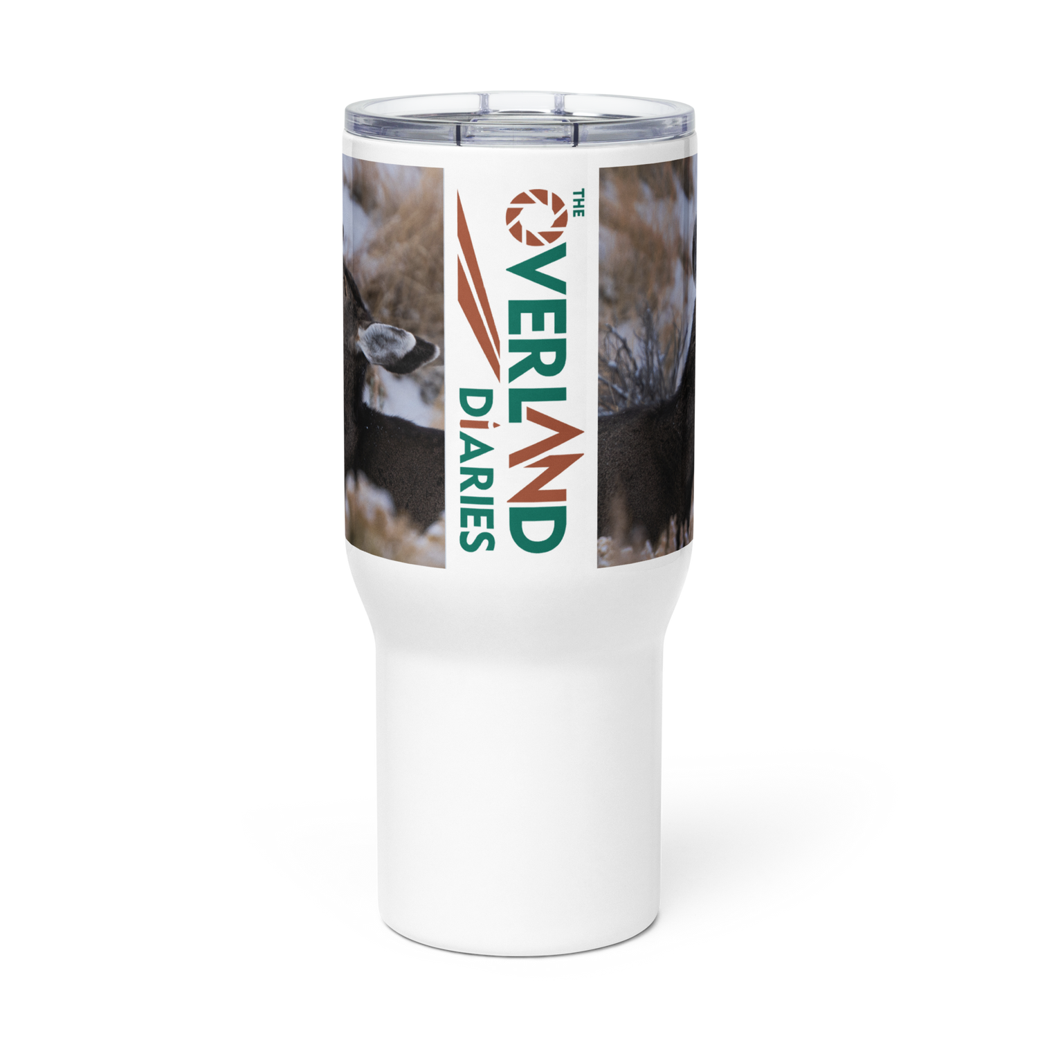 Cuddly Deer Travel mug with a handle