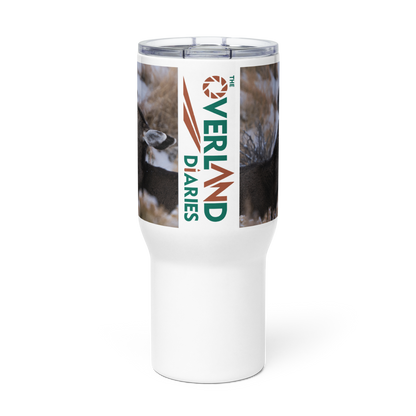 Cuddly Deer Travel mug with a handle