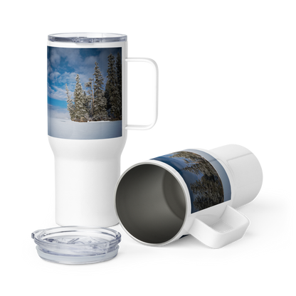 A Christmas Eve Sunrise: The Travel Mug for Moments of Reflection and Tranquility