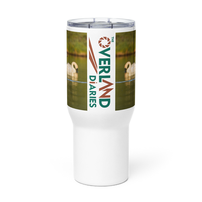 Swans Travel mug with a handle