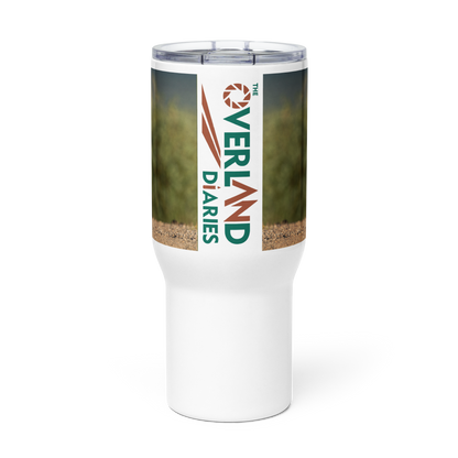 Sage Grouse Travel mug with a handle