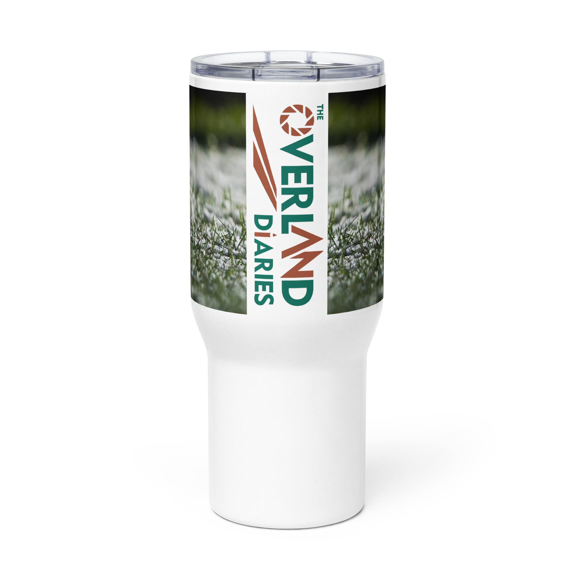 White-crowned Sparrow Travel mug with a handle