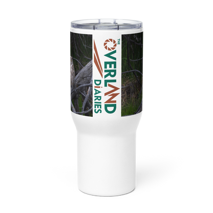 Owl Travel mug with a handle