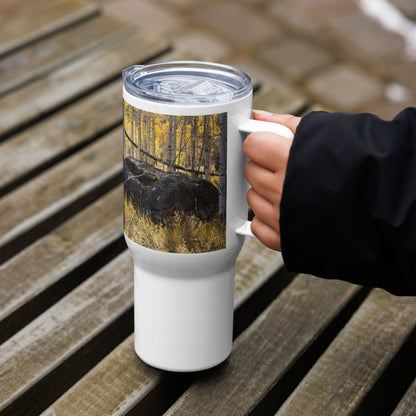 Fall in Wyoming Travel mug With a Handle