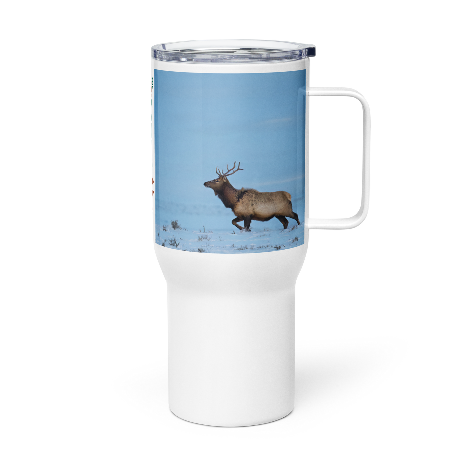 Experience the Magic of Elk Mornings: The Travel Mug that Brings Wyoming’s Wilderness to Life