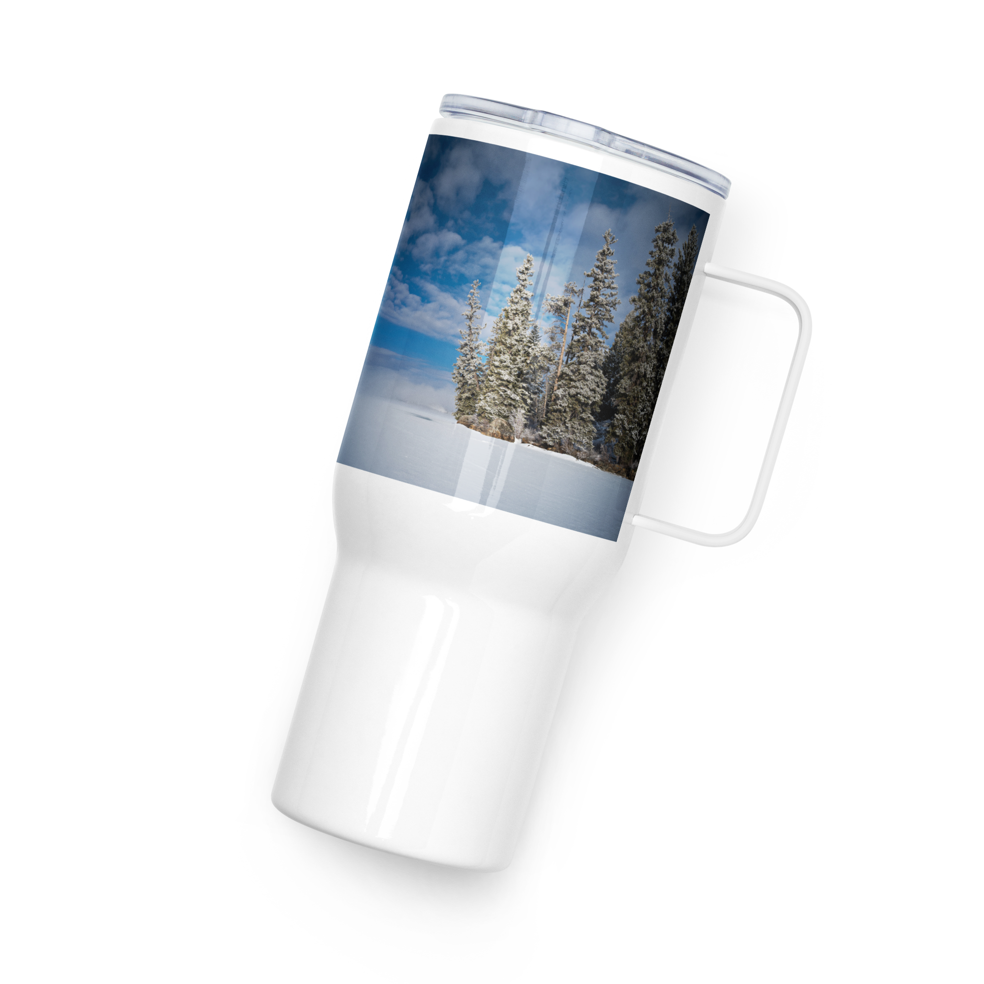 A Christmas Eve Sunrise: The Travel Mug for Moments of Reflection and Tranquility