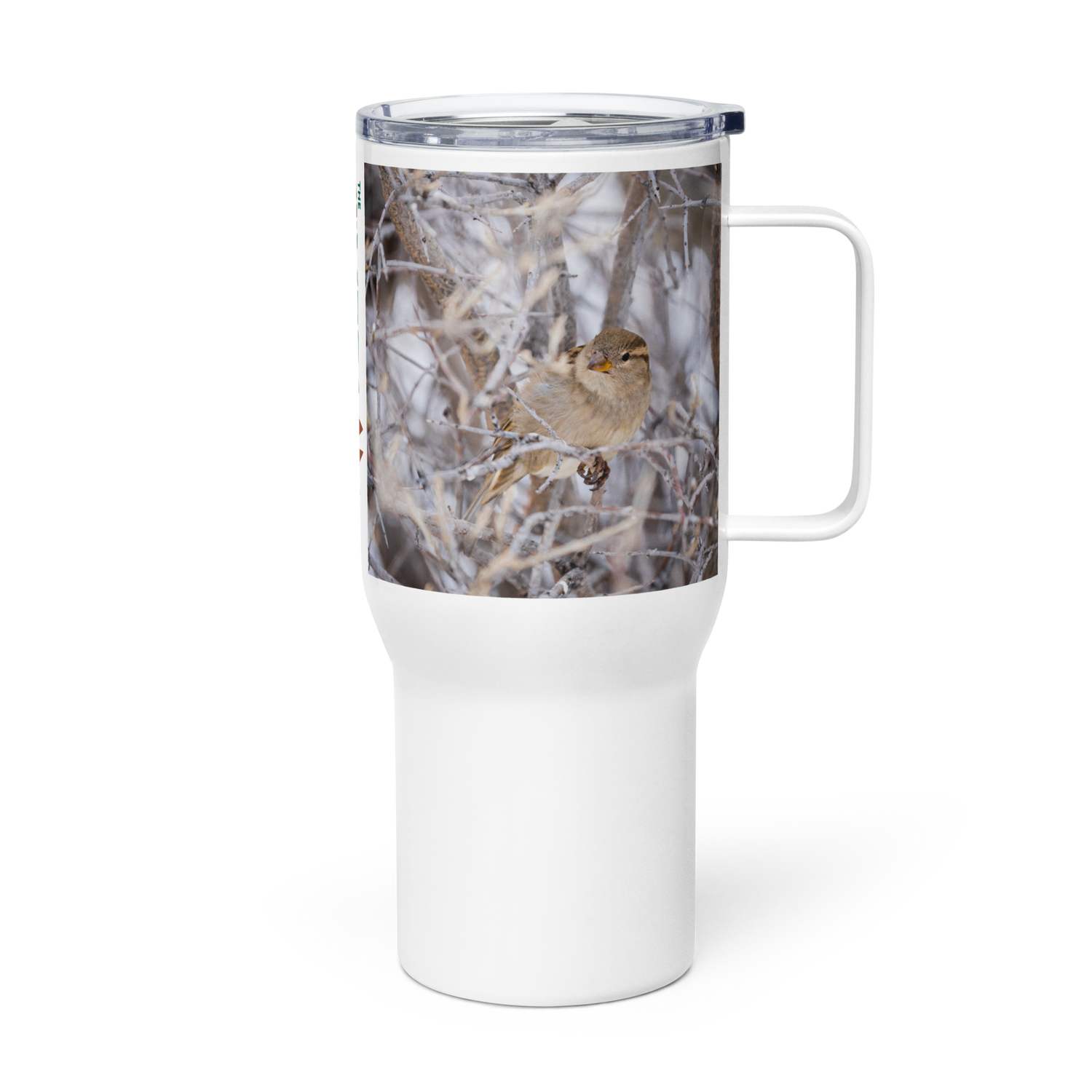 Capture Winter’s Beauty: The Travel Mug for Birdwatching and Snowy Adventures