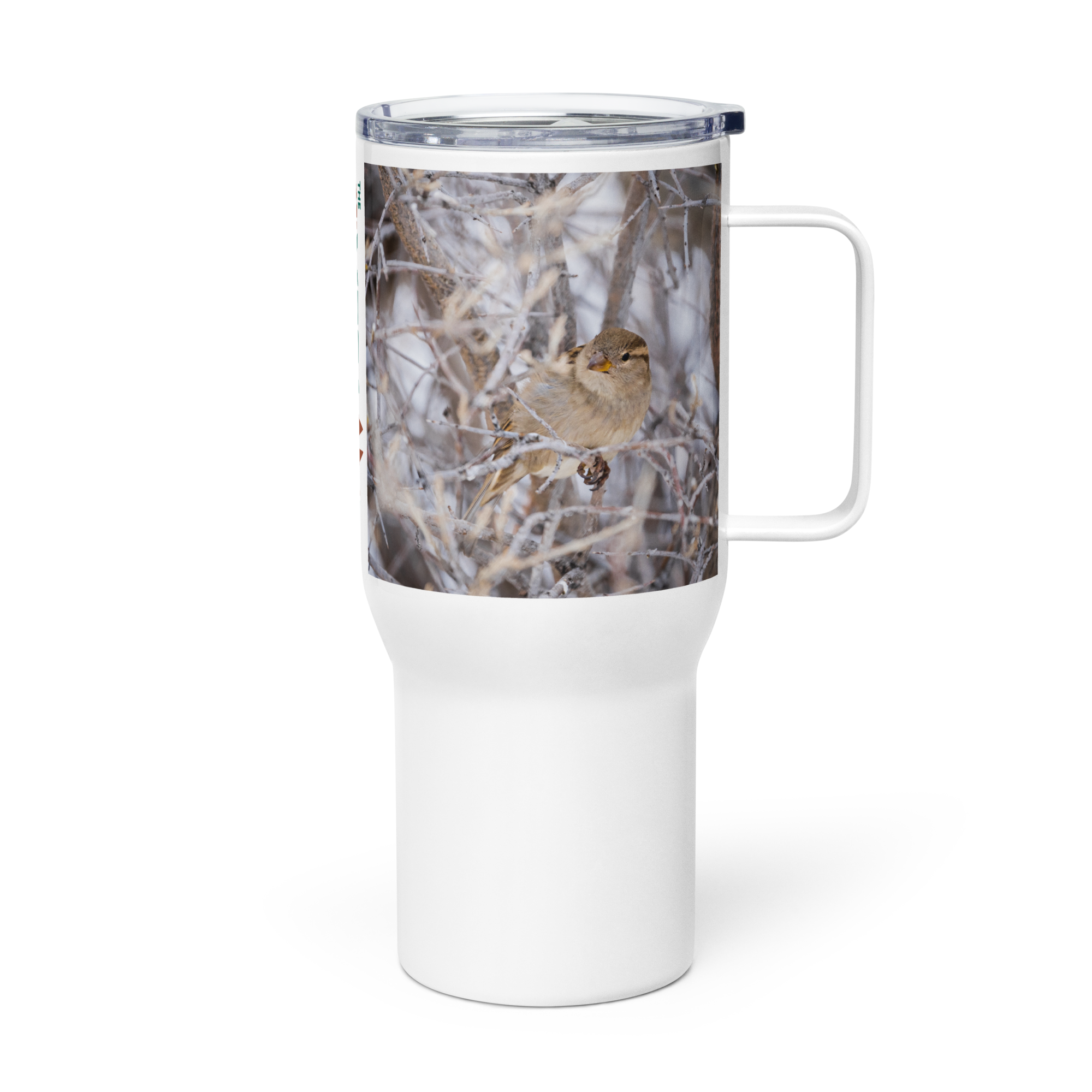 Capture Winter’s Beauty: The Travel Mug for Birdwatching and Snowy Adventures