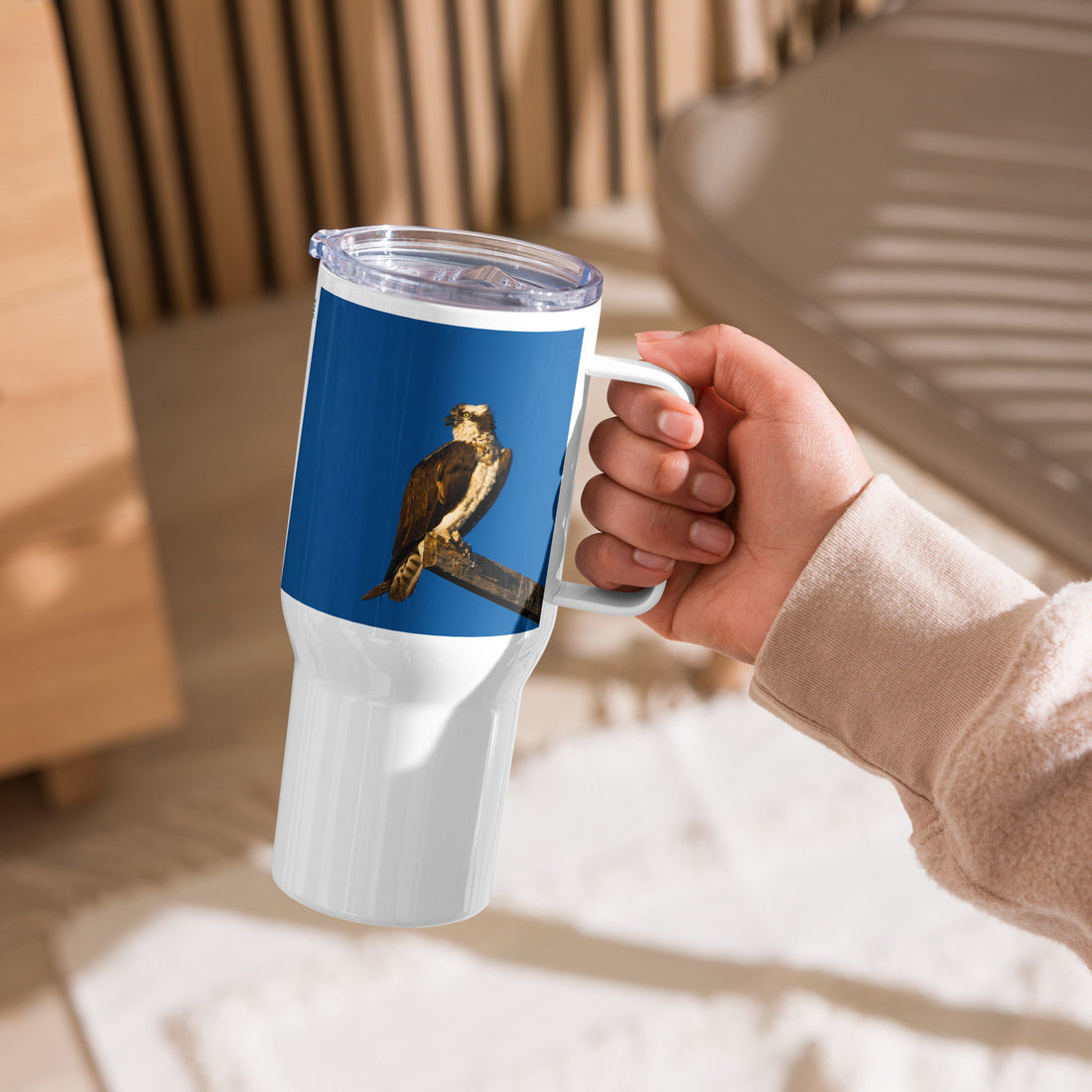 Osprey Travel mug with a handle