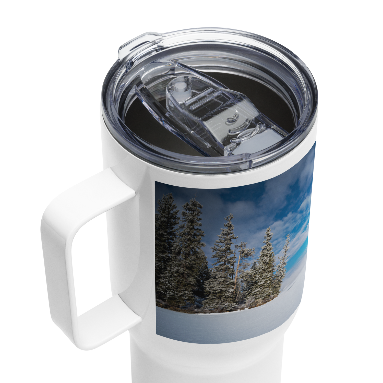 A Christmas Eve Sunrise: The Travel Mug for Moments of Reflection and Tranquility