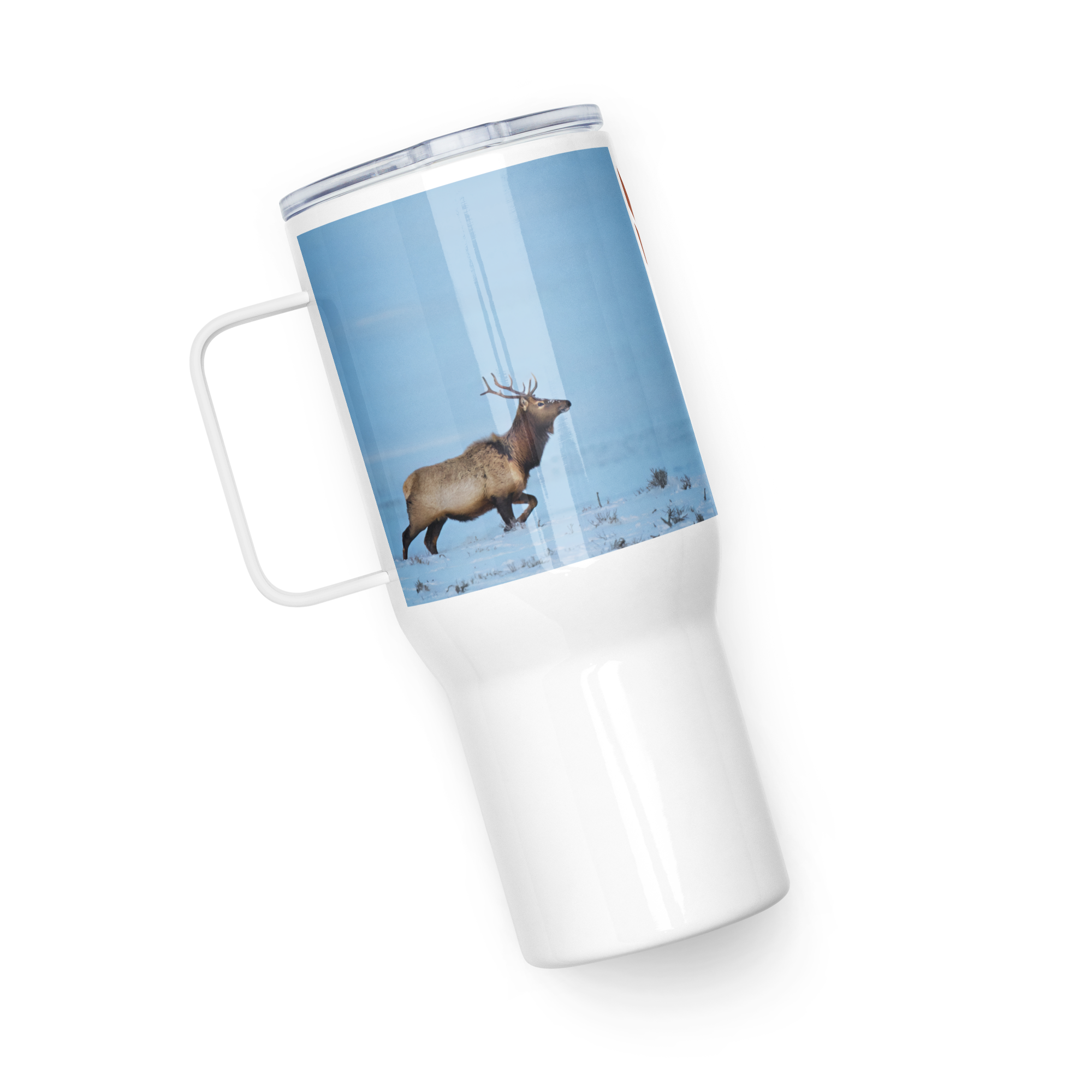 Experience the Magic of Elk Mornings: The Travel Mug that Brings Wyoming’s Wilderness to Life