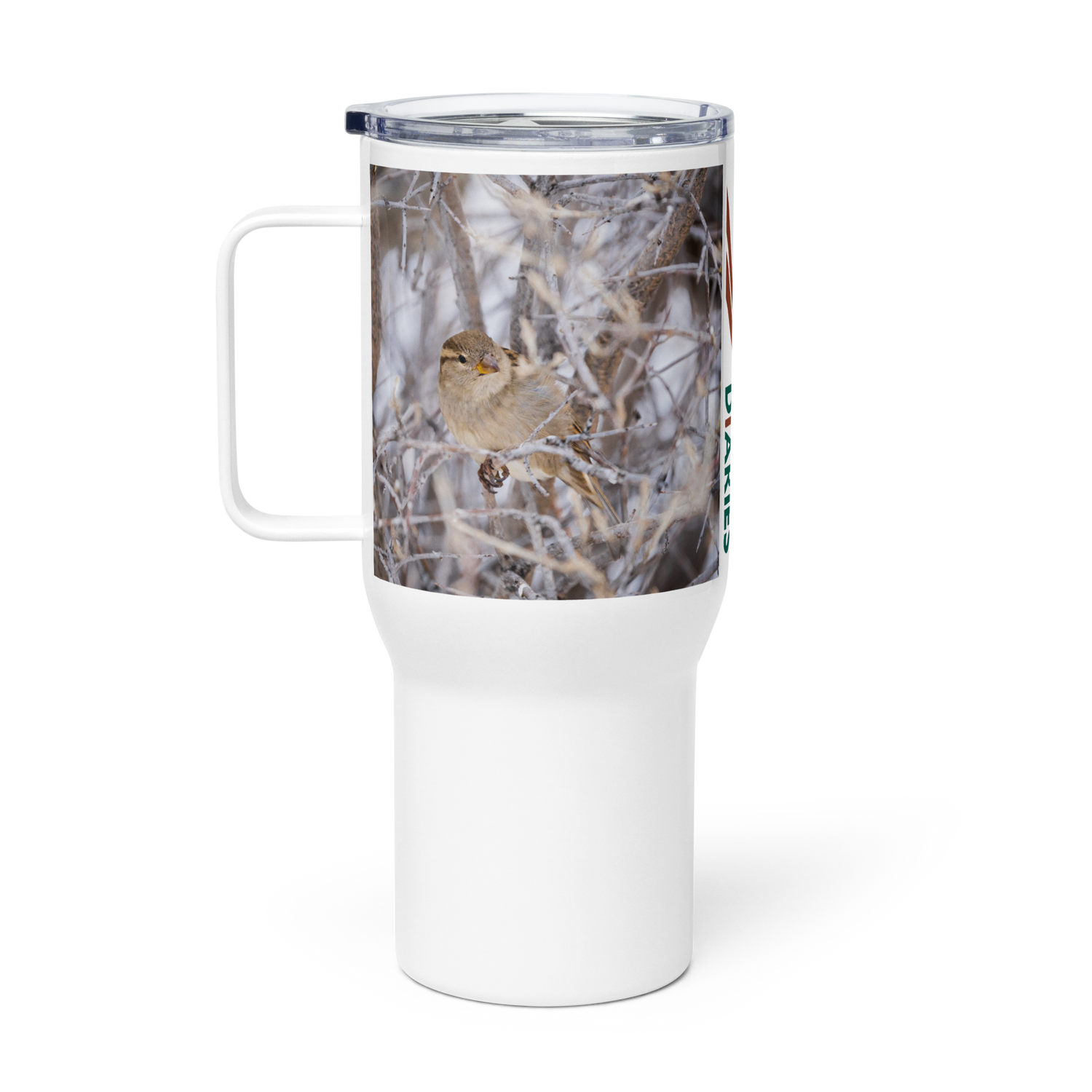 Capture Winter’s Beauty: The Travel Mug for Birdwatching and Snowy Adventures