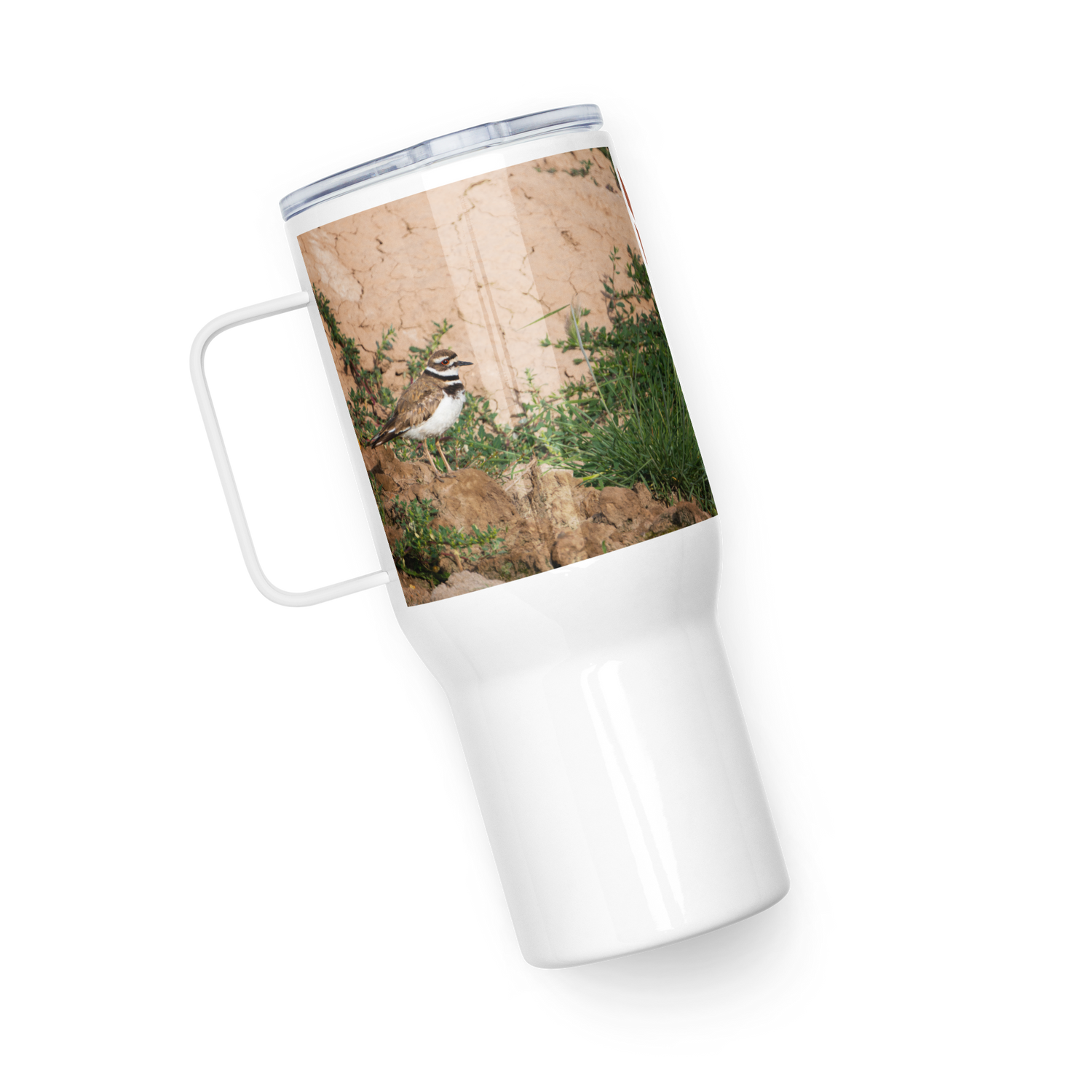 Killdeer Travel mug with a handle