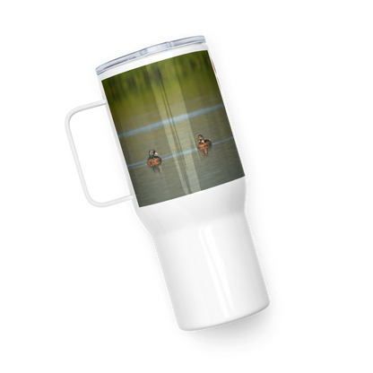 Ducks Travel mug with a handle